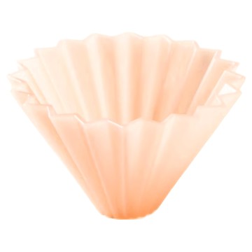 ORIGAMI Coffee 樹脂濾杯 AS樹脂材質 日本製造  S(120 x 70mm 底穴 25mm) 霧粉色  1個