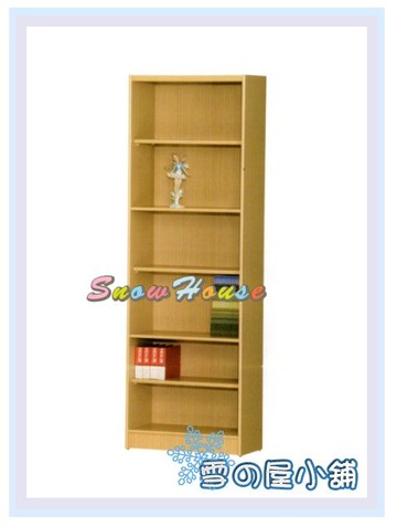╭☆雪之屋居家生活館☆╯AA554-08 B-07白橡木書櫃(美背式)/置物櫃/收納櫃/展示櫃/附活動隔板3片