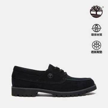 Timberland官方旗艦 男款黑色休閒帆船鞋|A6BT2EK4