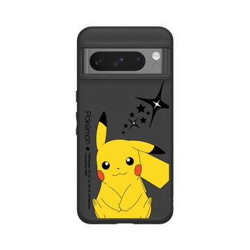 Pixel 8 Pro SolidSuit 黑 - 寶可夢 Pokemon - 微笑皮卡丘