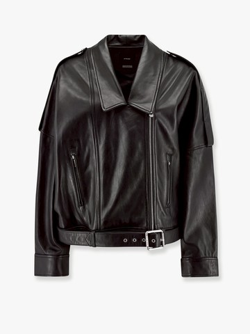 Confine chiodo leather jacket - PINKO - gender_Woman