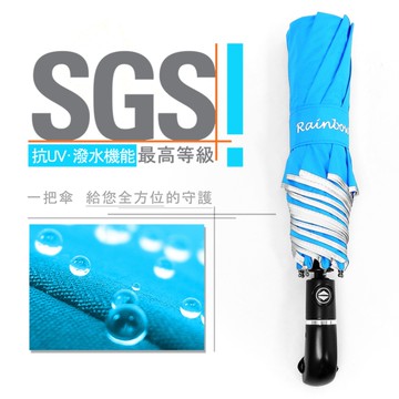【LeDry潑水機能】48吋-3人自動傘_全新典藏 /雨傘遮陽傘防曬傘抗UV傘防風傘大傘 (握把隨機出貨)