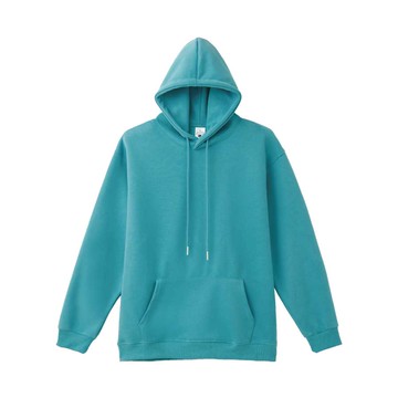 校園風大學帽T-藍綠M