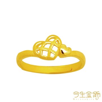 今生金飾 甜心派戒 黃金戒指