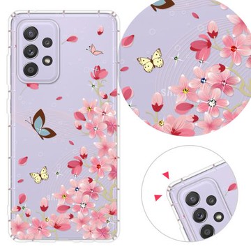 YOURS 三星 A、M 系列 彩鑽防摔手機殼-花盼(A53/A52s/A42/A71/A515G/A33/M32/M53/M33/M12/A32)