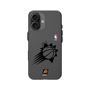 iPhone 17 Clear (相機按鈕) 酷墨灰 - NBA - B&W-鳳凰城太陽 Phoenix Suns B&W
