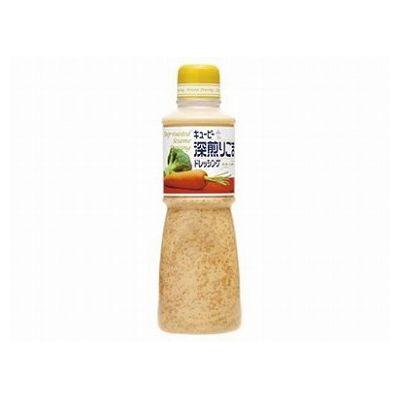 12個セット QP 深煎りごまドレッシング 600ml x12 代引不可