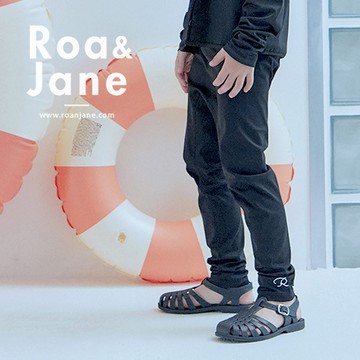 韓國專櫃 RoanJane 黑色游泳打底褲