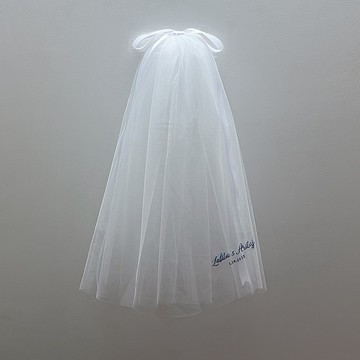 Ribbon Veil : Wedding bridal veil