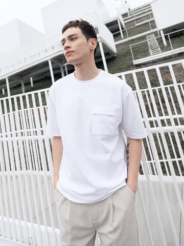 寬版空氣TEE｜輕盈，厚實，零負重