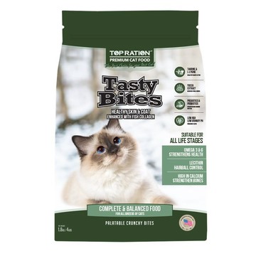美式優選-TOPRATION 貓飼料 海陸雙饗/膠原補給 全齡貓配方4LB(1.8kg)