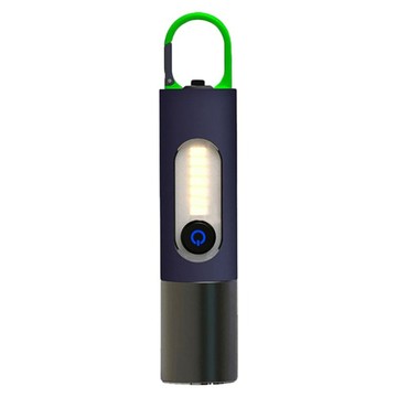 178 SHOP 多功能手電筒掛勾款 2000mAh 綠色 + 灰色  1個