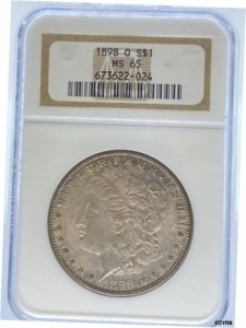 アンティークコイン NGC PCGS Morgan Dollar MS65 1898-O