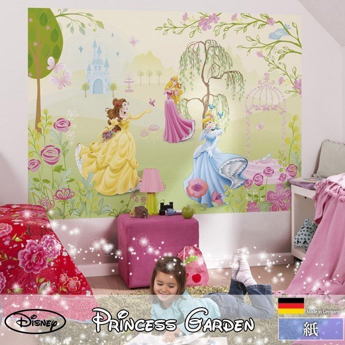 壁紙 ディズニー プリンセス 張り替え 自分で クロス Diy おしゃれ 輸入壁紙 Princess Garden 1 417 紙製 Csz 通販 Lineポイント最大0 5 Get Lineショッピング