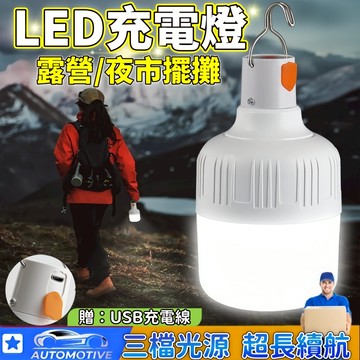 【台灣現貨🔥隔日達】露營燈 夜市燈 220W燈 擺攤燈充電燈泡 照明燈 USB充電燈泡 白光燈泡 LED燈泡 應急球泡燈