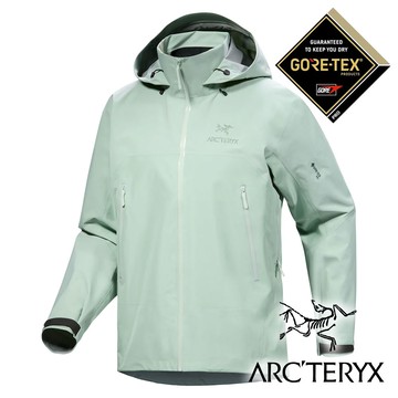 【Arc'teryx 始祖鳥】男 Beta AR單件式GT防水外套『石綠』X007082 戶外 露營 登山 健行 休閒 時尚 防水 外套