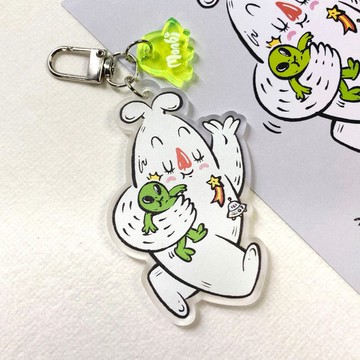 Monbi - Long Time No See 鎖匙扣