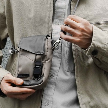 UDlab｜拼接快扣手機包 All weather phone push 手機包斜背 手機包 手機袋 ZB34010