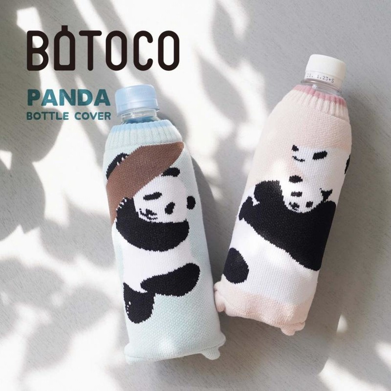 botoco ボトルカバー パンダ panda ボトルカバー ボトコ 500ml ペット