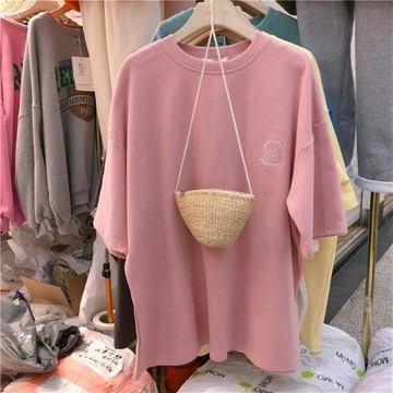 ✨U家女裝✨大尺碼女裝 女裝 短袖 上衣 T恤 衣服 女生衣服 夏天衣服 多巴胺穿搭 寬鬆上衣
