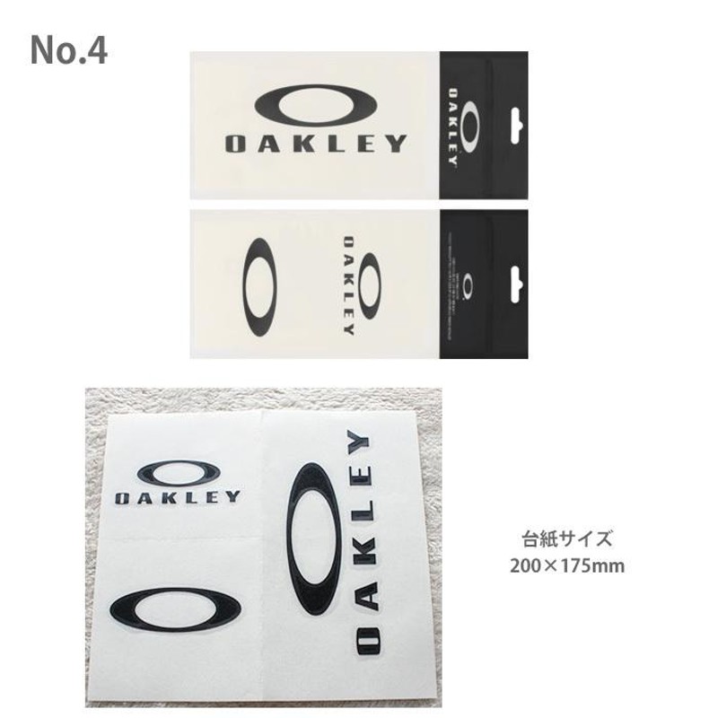 Oakley オークリー ロゴ ステッカー LOGO STICKER oa400 7種類 正規品 