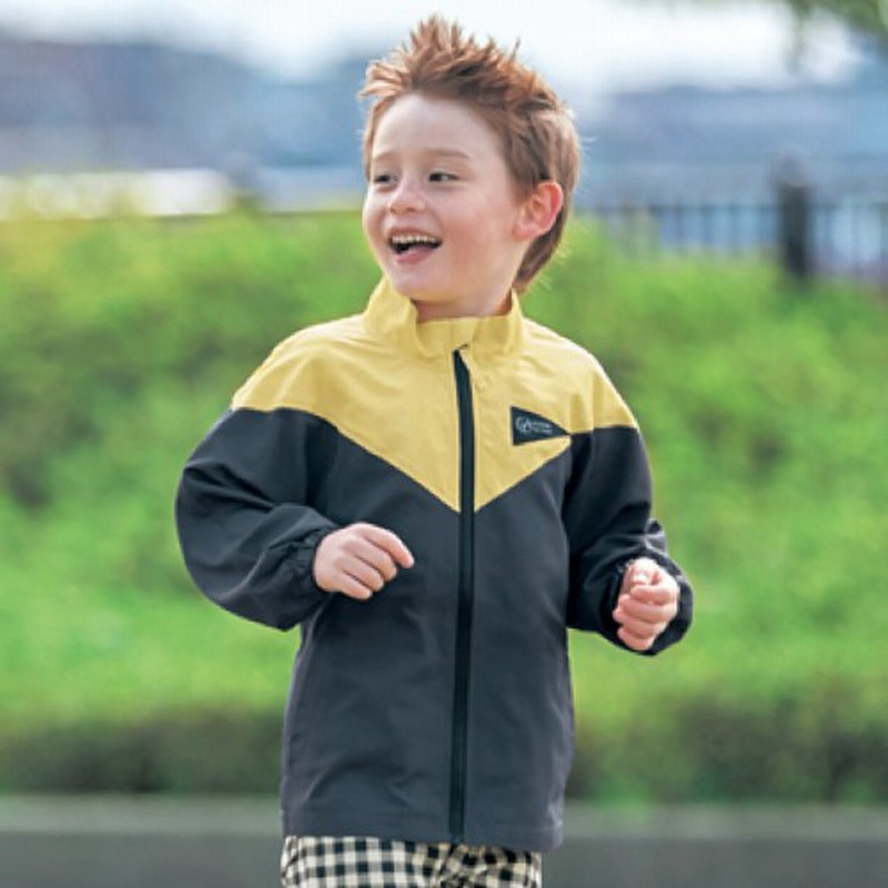 撥水裏メッシュシェブロン切替ウィンドブレーカー 男の子 女の子 子供服 ジータ Gita Basic 通販 Lineポイント最大get Lineショッピング