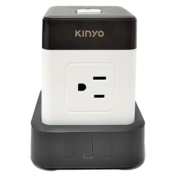 Kinyo 1開4插立方延長線 3孔 83 x 83 x 102mm 380g  1.2m  SG-3144  1條