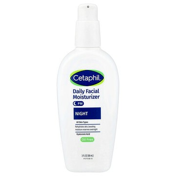 Cetaphil, 日用面部保濕霜，夜間，3 液量盎司（88 毫升）