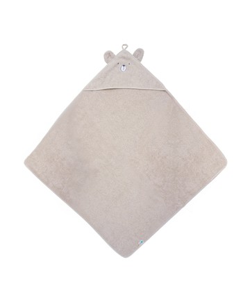 小熊隊長-連帽浴巾(83x83cm)