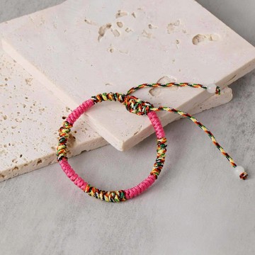 現貨｜【鎮瀾宮】媽祖賜福平安五色線 五色線 五色線手環 五色線手鍊 幸運手環 腳環 開運手環 幸運手環 幸運繩