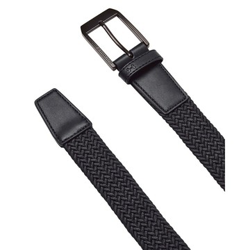 【UNDER ARMOUR】  男 Braided 高爾夫腰帶  1387746-001
