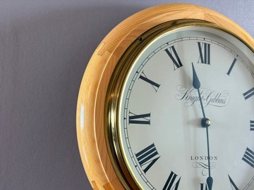 英國老品氣息典雅古典設計掛鐘 England Clock knight&gibbins