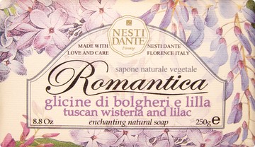 Nesti Dante Romantica Tuscan Wisteria and Lilac Soap 250g