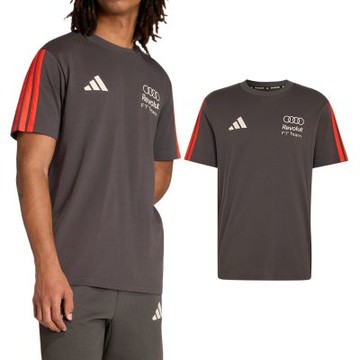 Adidas Au Dna Tee M 男款 黑色 奧迪 F1 賽車 運動 休閒 T恤 短袖 KE6096