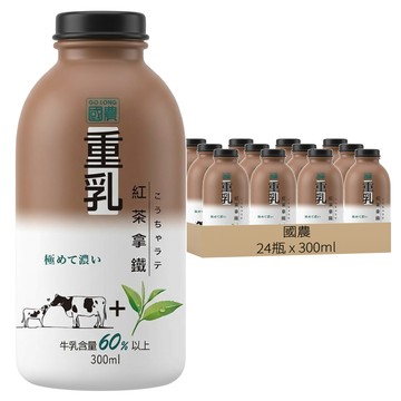 國農 重乳紅茶拿鐵  24瓶