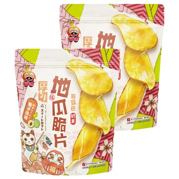 福味 厚切地瓜脆片 梅子  140g  2包