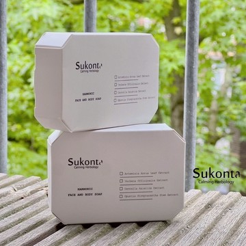 【台灣總代理】🌱泰國 Sukonta 白色鼠尾草燕窩皂100g 香皂 肥皂 精油皂 泰國香皂 燕窩肥皂 洗臉皂 泰國皂