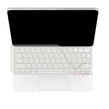 ZIYA Apple 13吋 iPad Air(M4,M3,M2) / 12.9吋 iPad Pro(第3456代) 巧控鍵盤保護膜 TPU材質