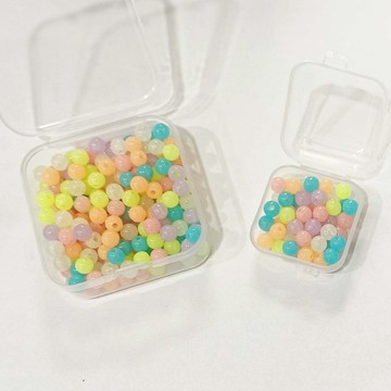 【佰昇國際 Baisheng】彩色串珠 圓形珠珠 串珠材料 DIY串珠 手工串珠 (200顆/50顆)