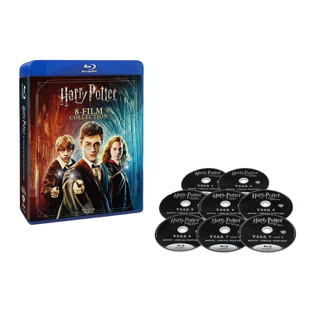 ハリーポッター 8FILM COLLECTION ブルーレイセット Blu-ray 8枚組 Harry Potter