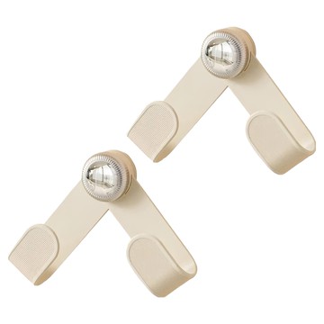 廚房多功能免打孔壁掛吸盤旋轉置物架  顏色隨機  18 x 5 x 5cm  2個