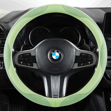新款方向盤套D型男女四季通用透氣冰絲防滑吸汗超薄汽車把套批發