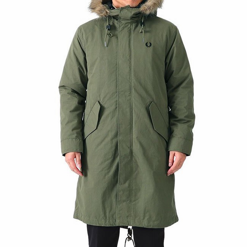 Fred Perry フレッドペリー ライナー付き モッズパーカー J9533 モッズコート メンズ 通販 Lineポイント最大0 5 Get Lineショッピング