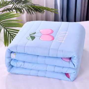 水洗棉空調被夏涼被雙人夏季薄款被子兒童單人春秋夏天夏被可機洗