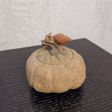 【純手工陶瓷】陶瓷南瓜茶葉罐