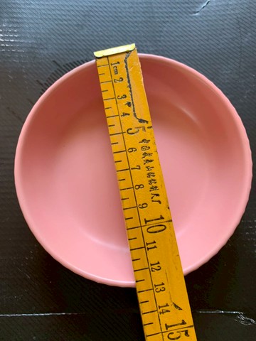 粉色小盤瓷碟骨碟墨盤