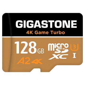 GIGASTONE 立達 MicroSDXC U3 A2 4K 記憶卡  128GB  1個