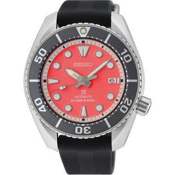 SEIKO 精工 Prospex 亞洲限量款 時尚澳洲粉紅湖 潛水機械錶-男錶(SPB541J1)45mm SK008