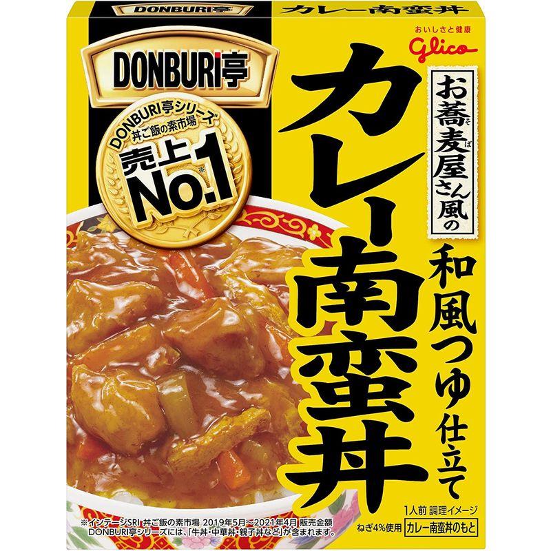 江崎グリコ DONBURI亭 お蕎麦屋さん風のカレー南蛮丼 165g ×10個