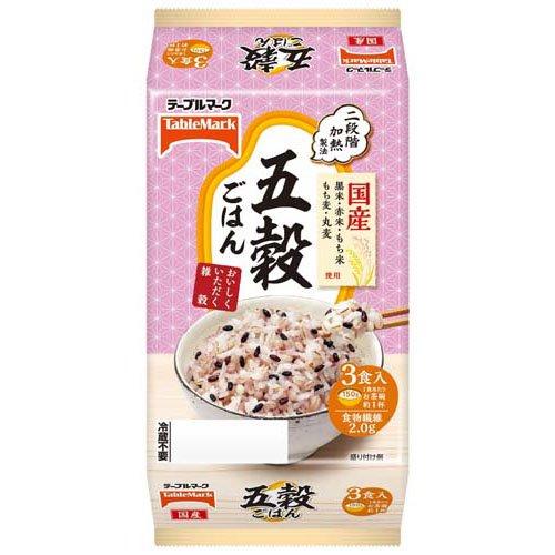 テーブルマーク 五穀ごはん 150g*3食入  テーブルマーク